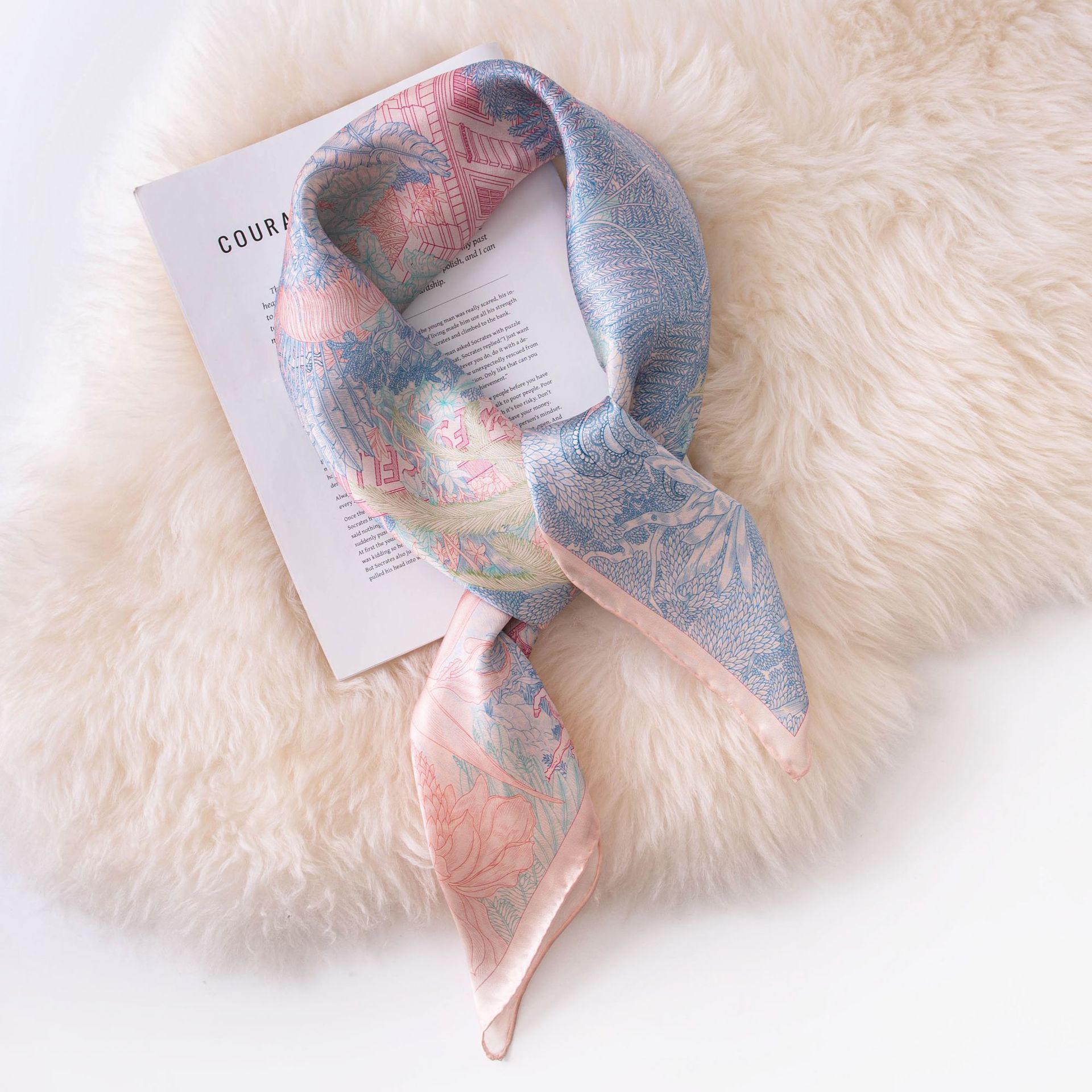 The Mulberry Silk Shawl in Gift Box - Image 2