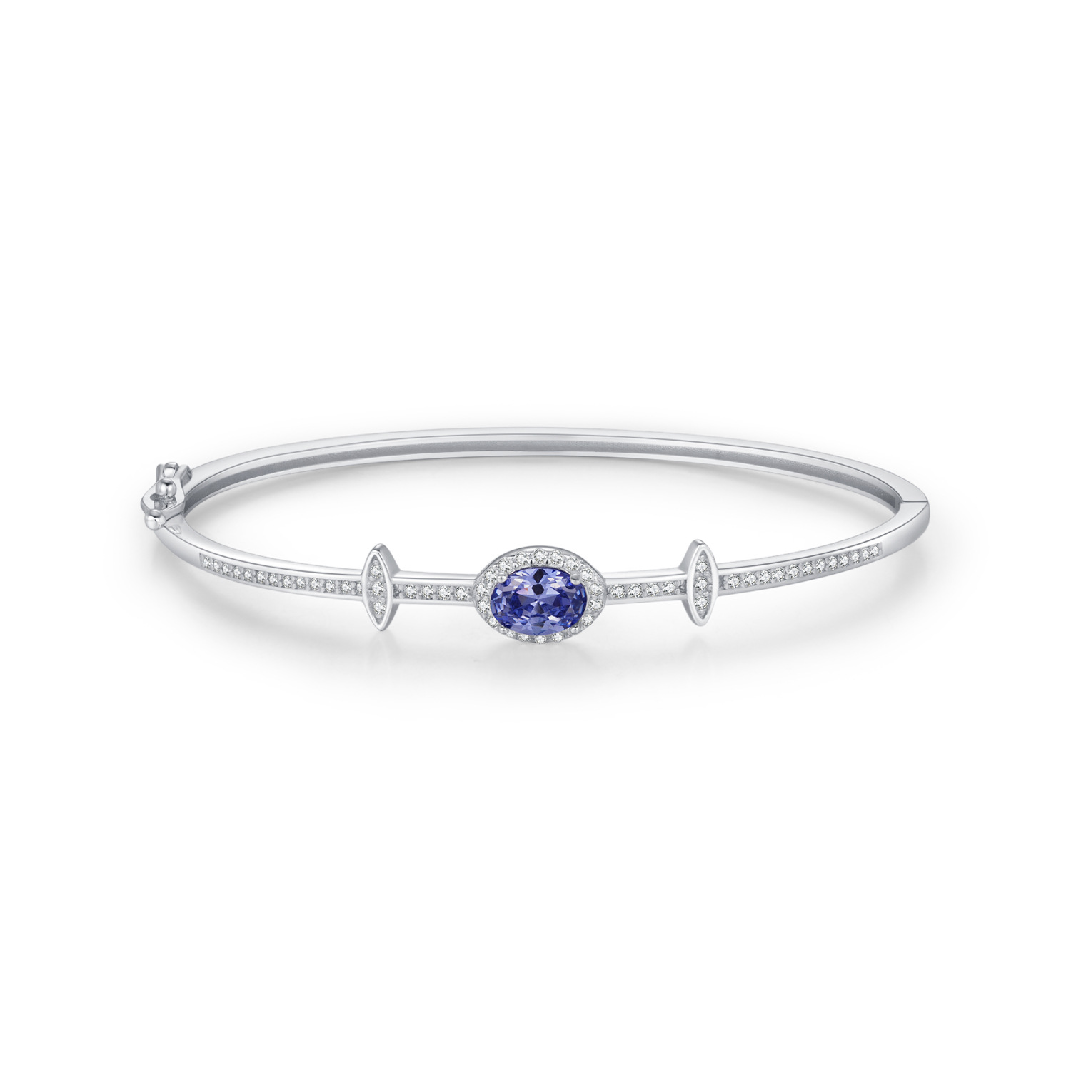 The S925 Silver Colorful Gemstone Diamond Bracelet - Image 5