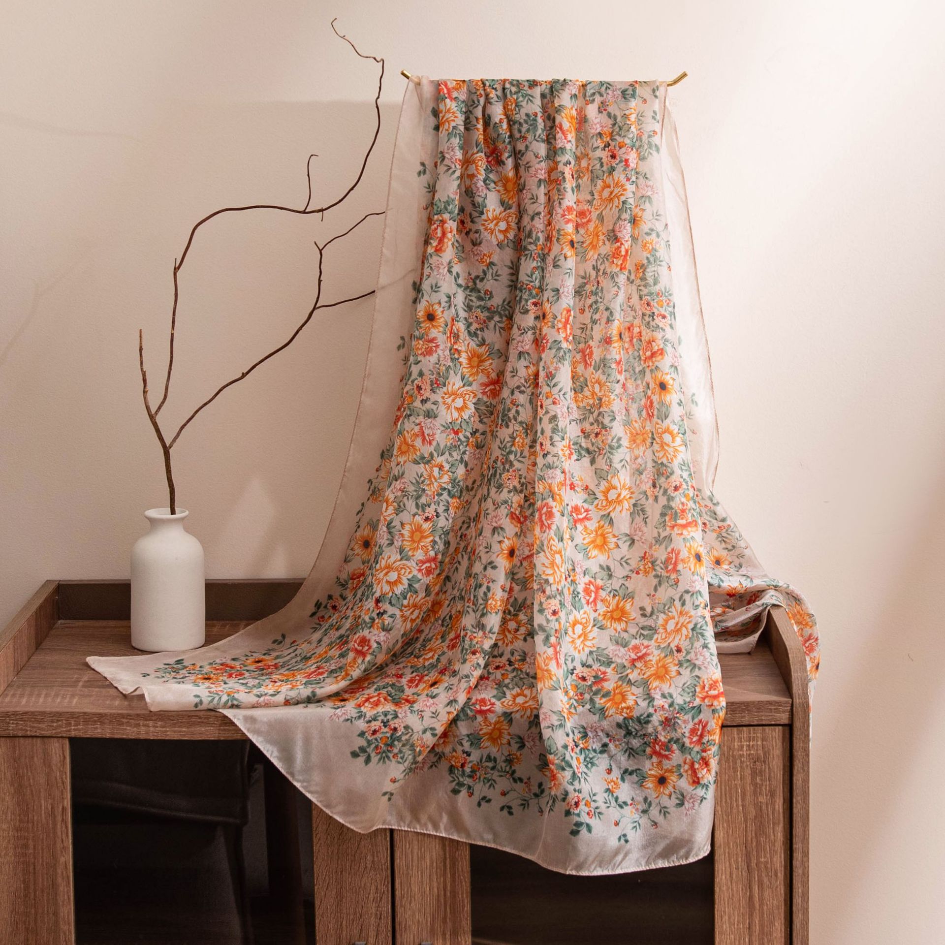-3 Beige Floral