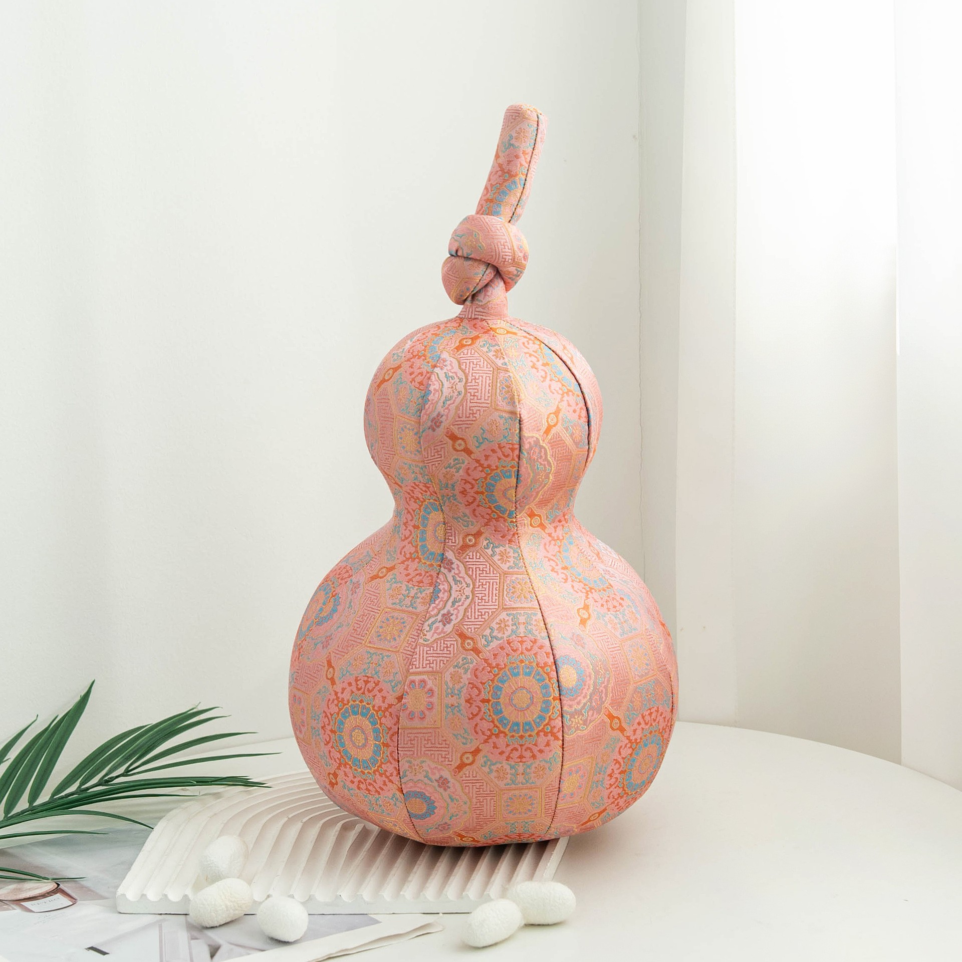 -1 Song Brocade Pink Gourd