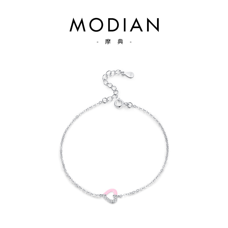 Pink Heart Bracelet