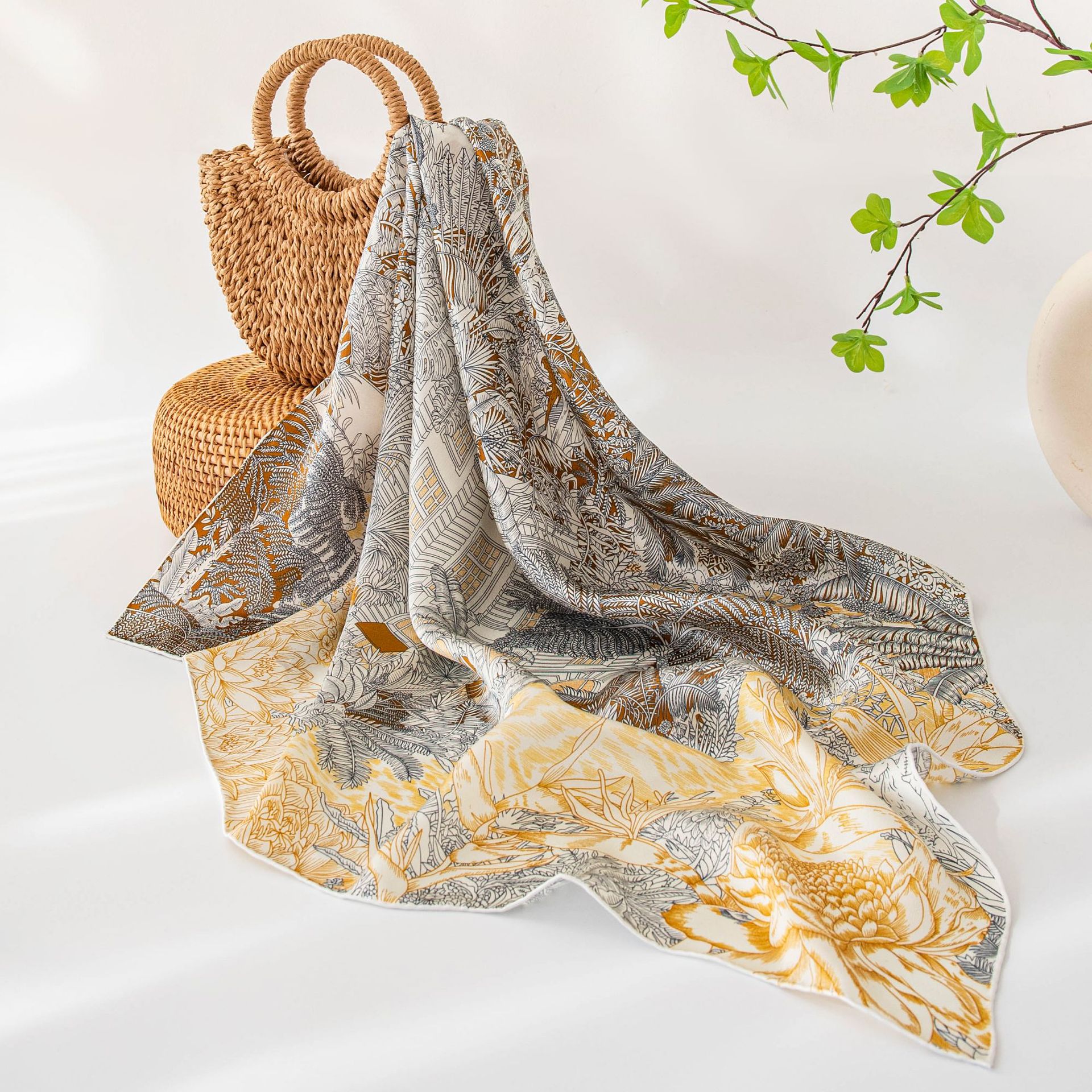 The Mulberry Silk Shawl in Gift Box - Image 3