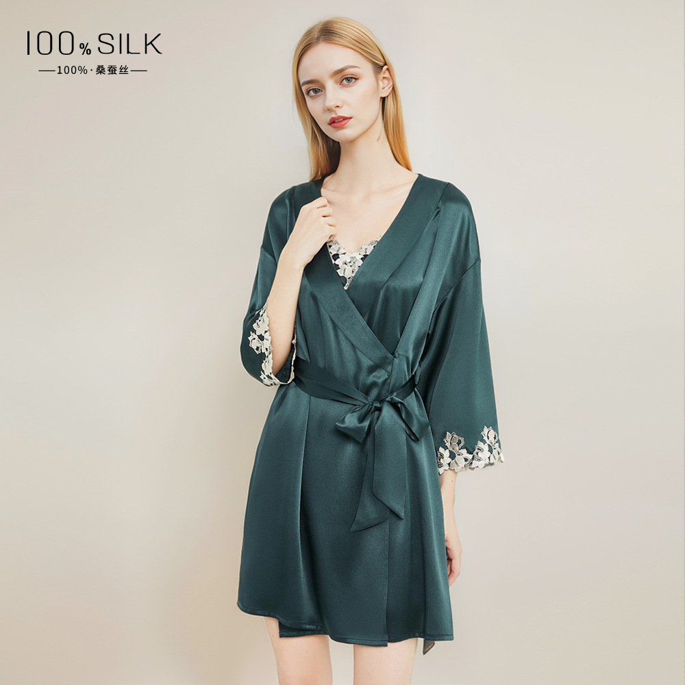 Single Robe - Deep Sea Blue