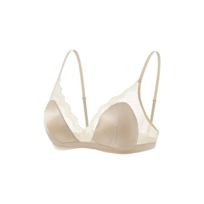 The Wire-Free Mulberry Silk Triangle Bra - Image 5
