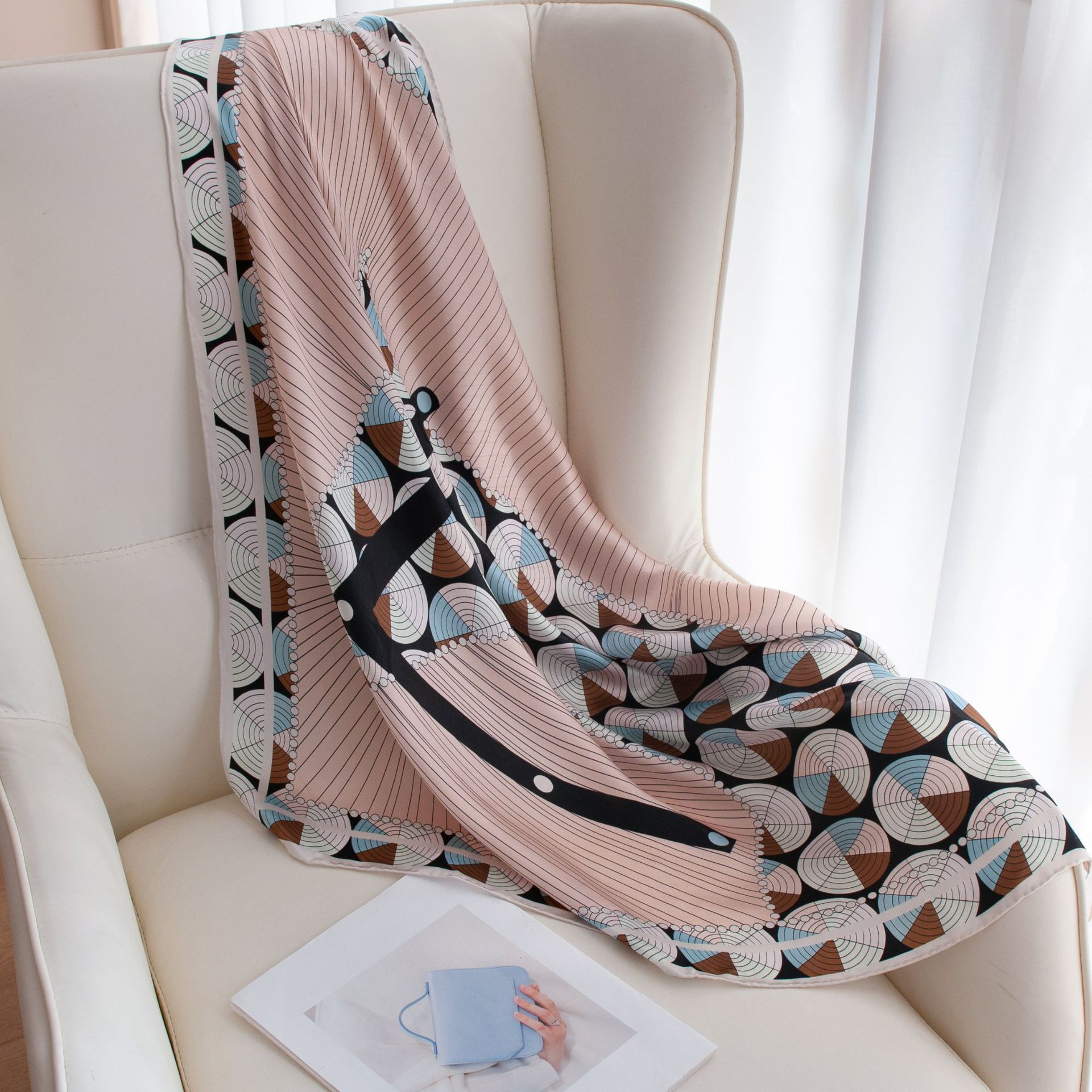 The Mulberry Silk Square Scarf