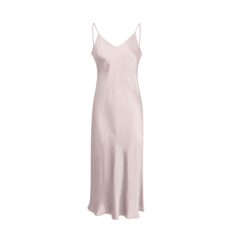The 100% Mulberry Silk Long Nightgown - Image 5