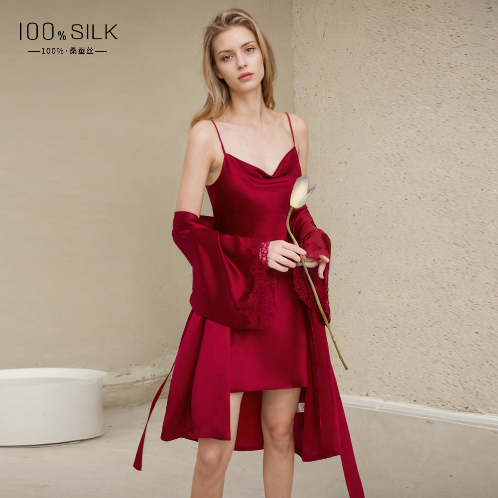 The Mulberry Silk Morning Robe