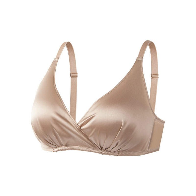 The 19 Momme Wire-Free Mulberry Silk Push-Up Bra - Image 5