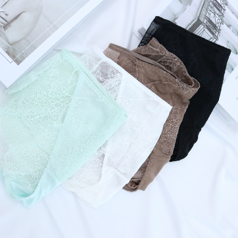 The Mulberry Silk Lace Mid-Rise Briefs - Image 4