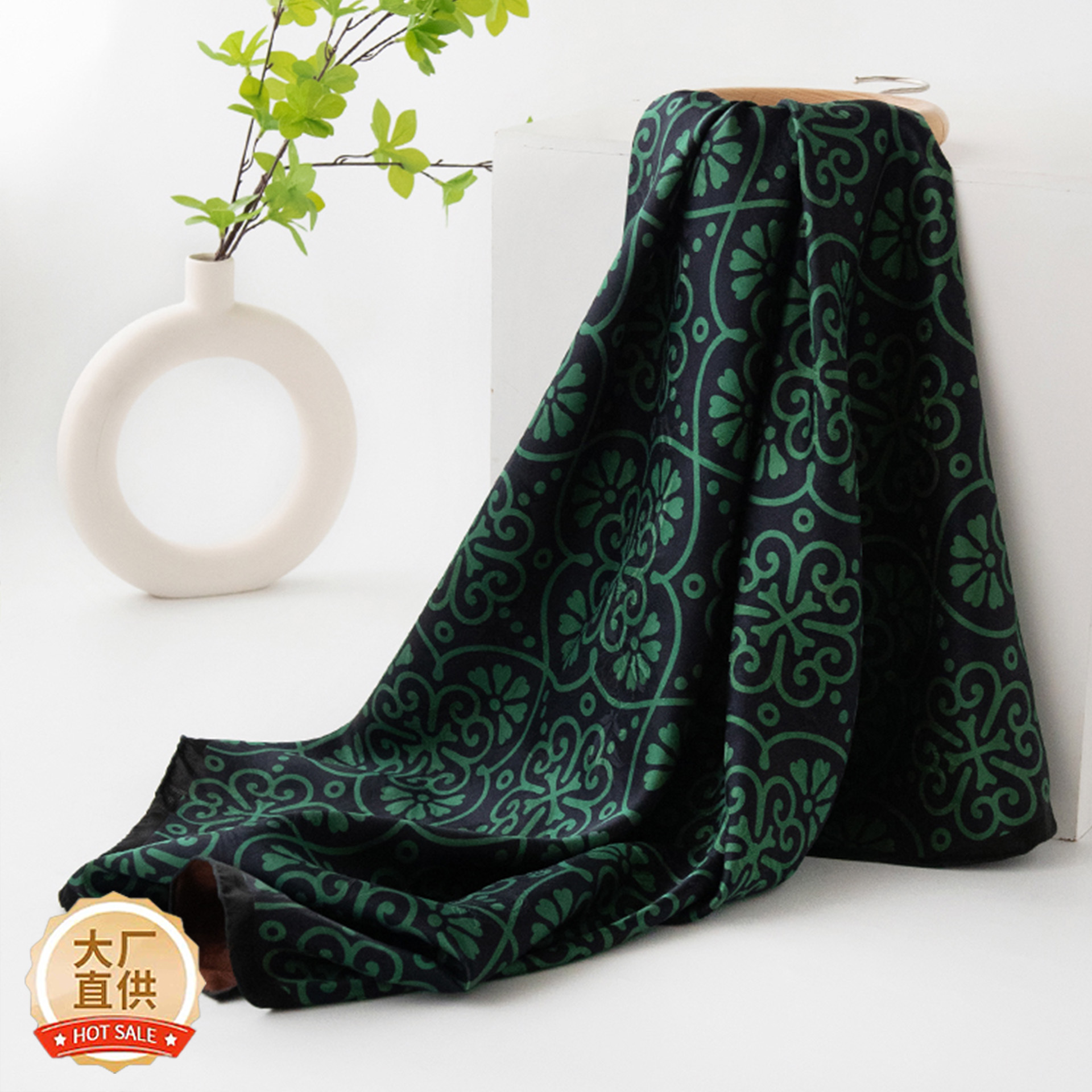 The Mulberry Silk Neck Scarf with Gift Box