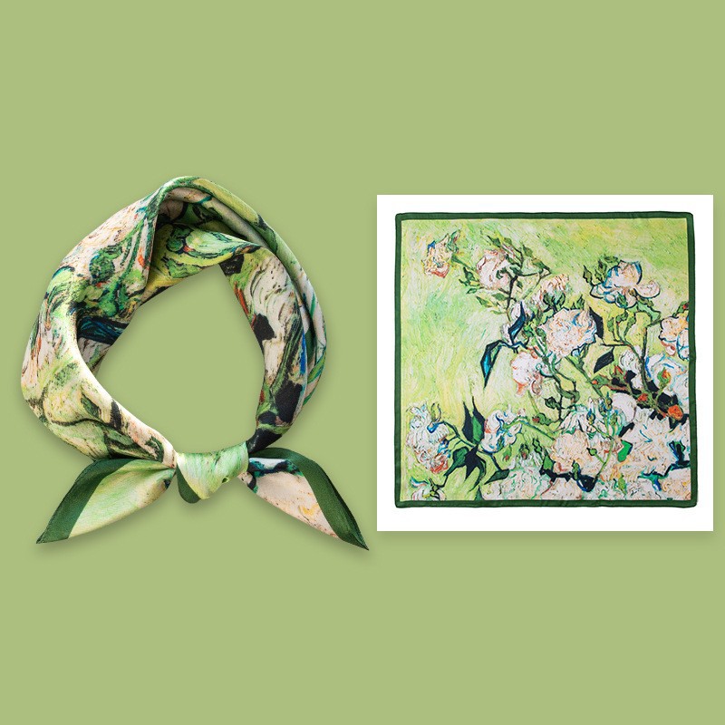 FHZ25-9540-1 Oil Painting Thorn Rose