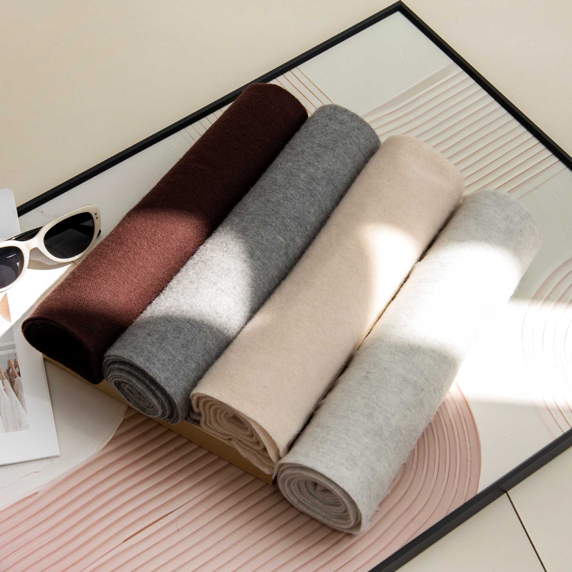 The 100% Cashmere Winter Warm Scarf - Image 4