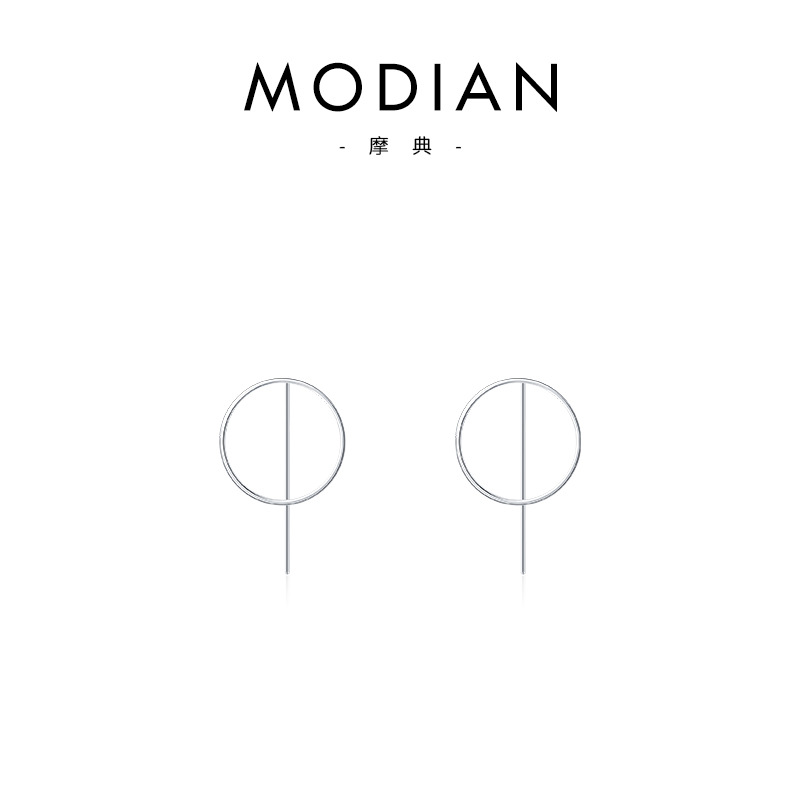The Polished Round S925 Sterling Silver Stud Earrings - Image 5