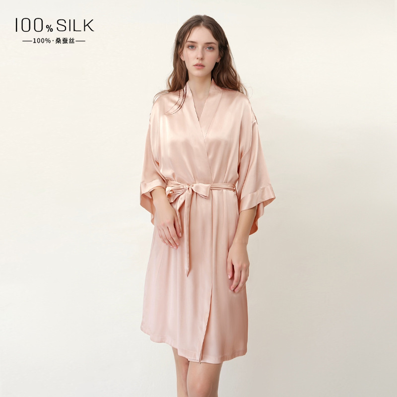 Sunset Glow Pink-Single Robe