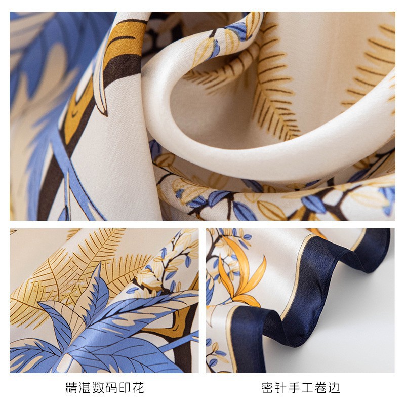 The Mulberry Silk Square Scarf - Image 4