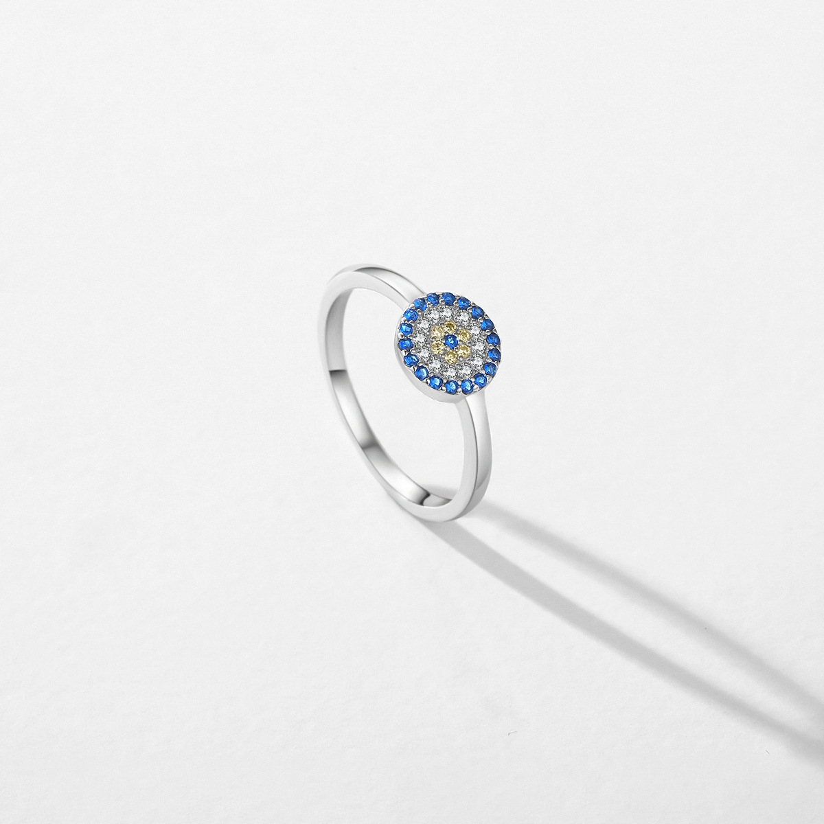 The Vintage S925 Sterling Silver Evil Eye Ring - Image 4