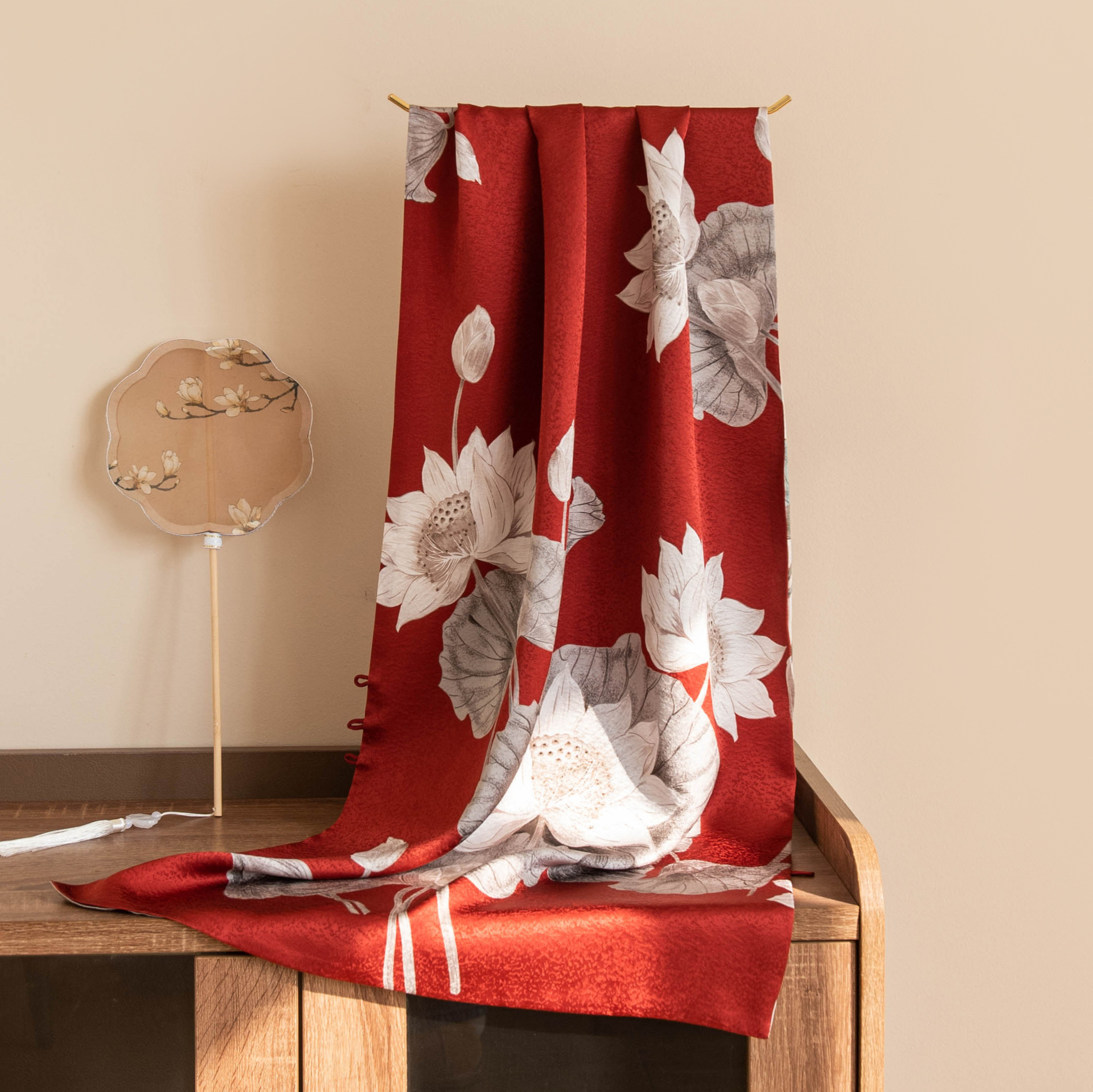 The Mulberry Silk Red Wrap