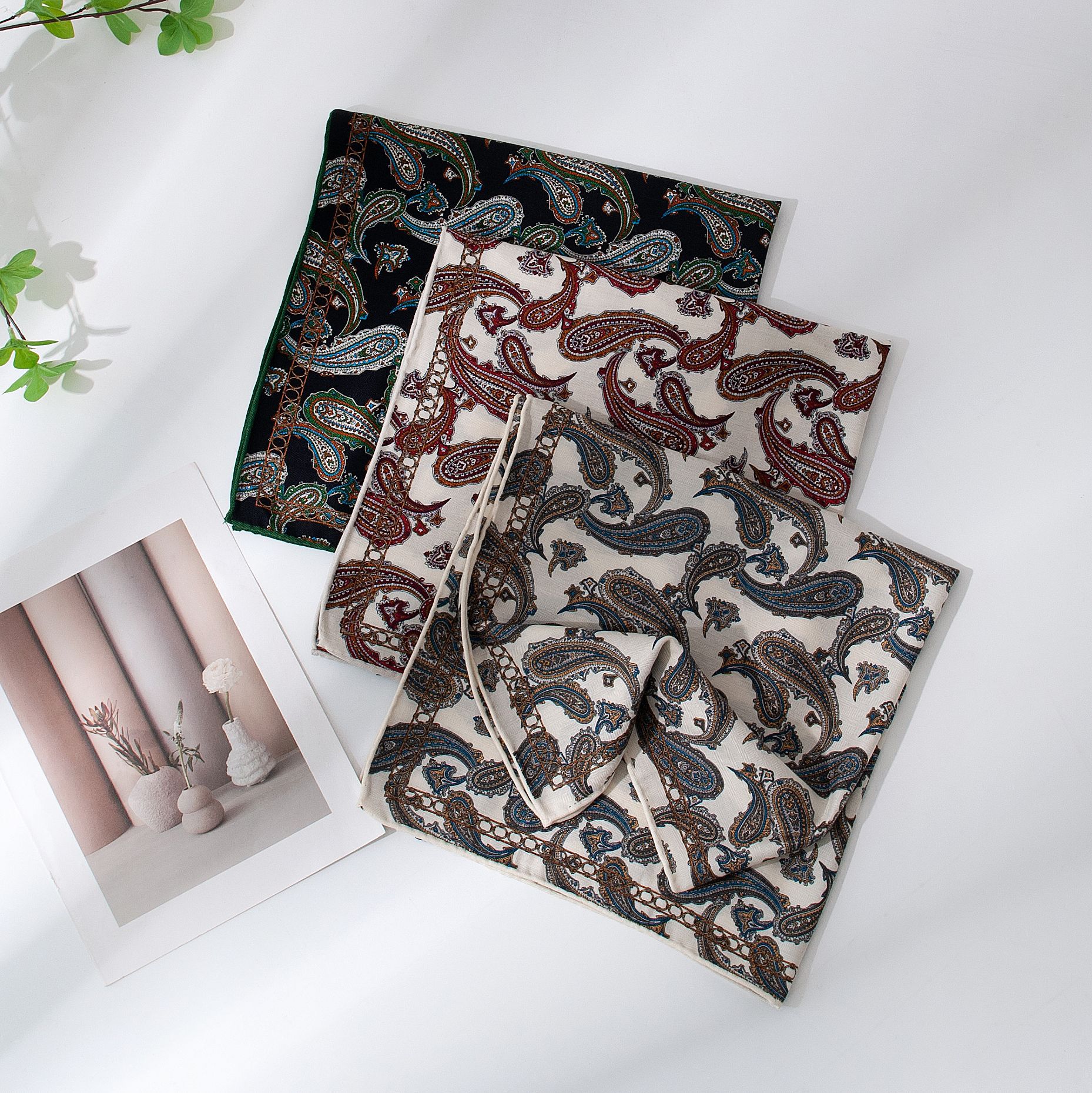 The Silk Wool Scarf with Sun Protection Wrap