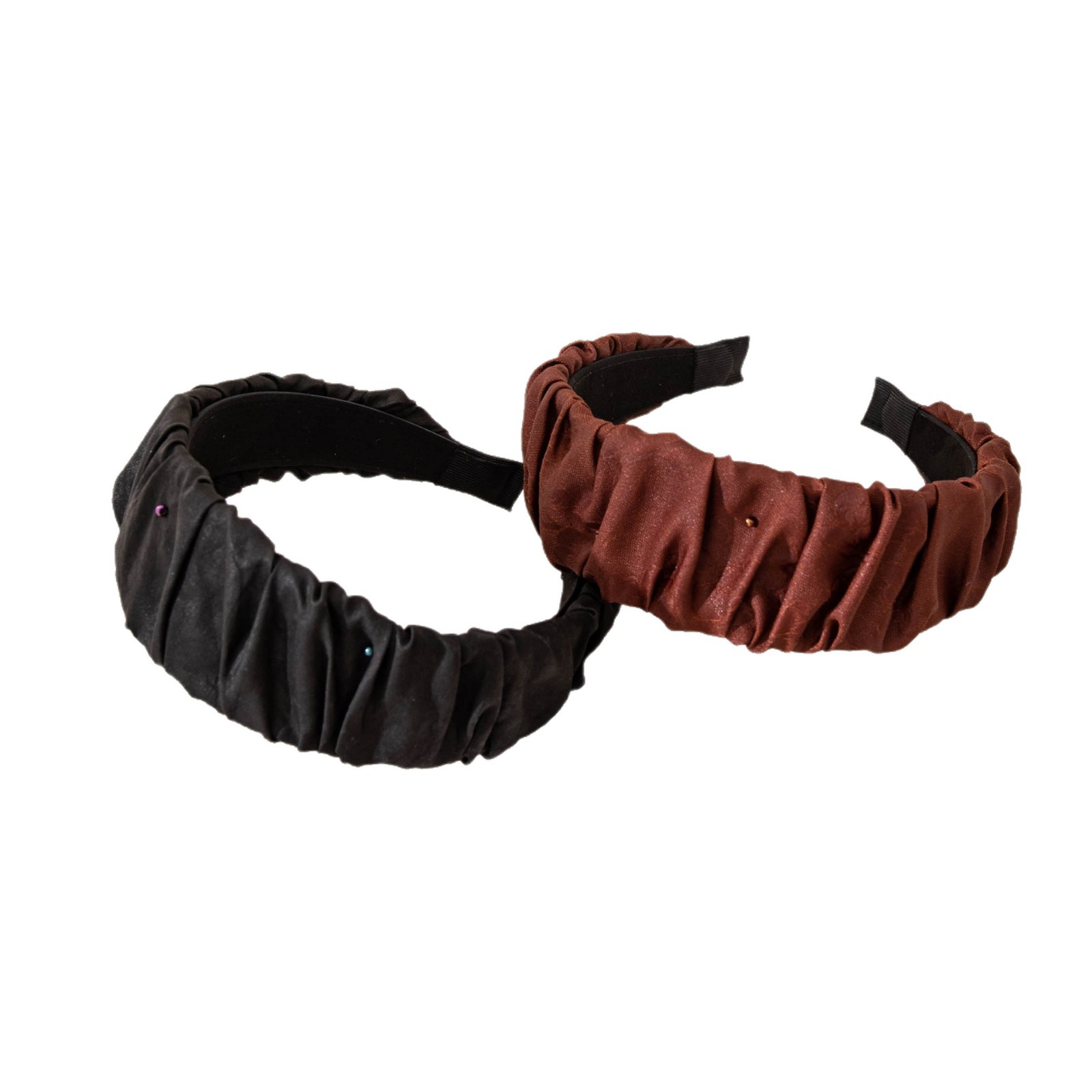 The Handmade Silk Wide Anti-Slip Hair Hoop - Image 5