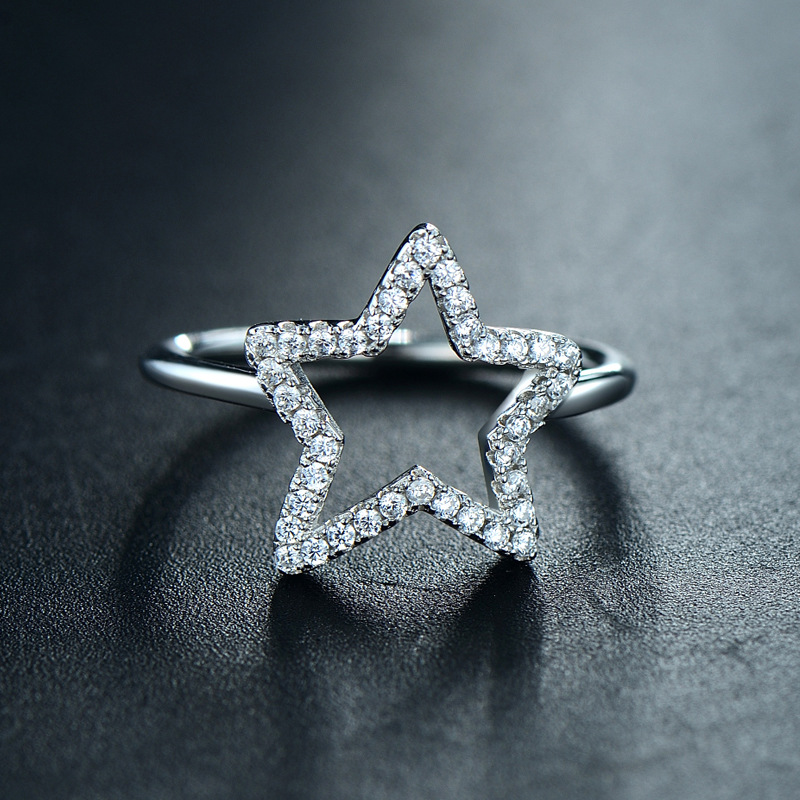 The S925 Sterling Silver Crystal Ring - Image 2