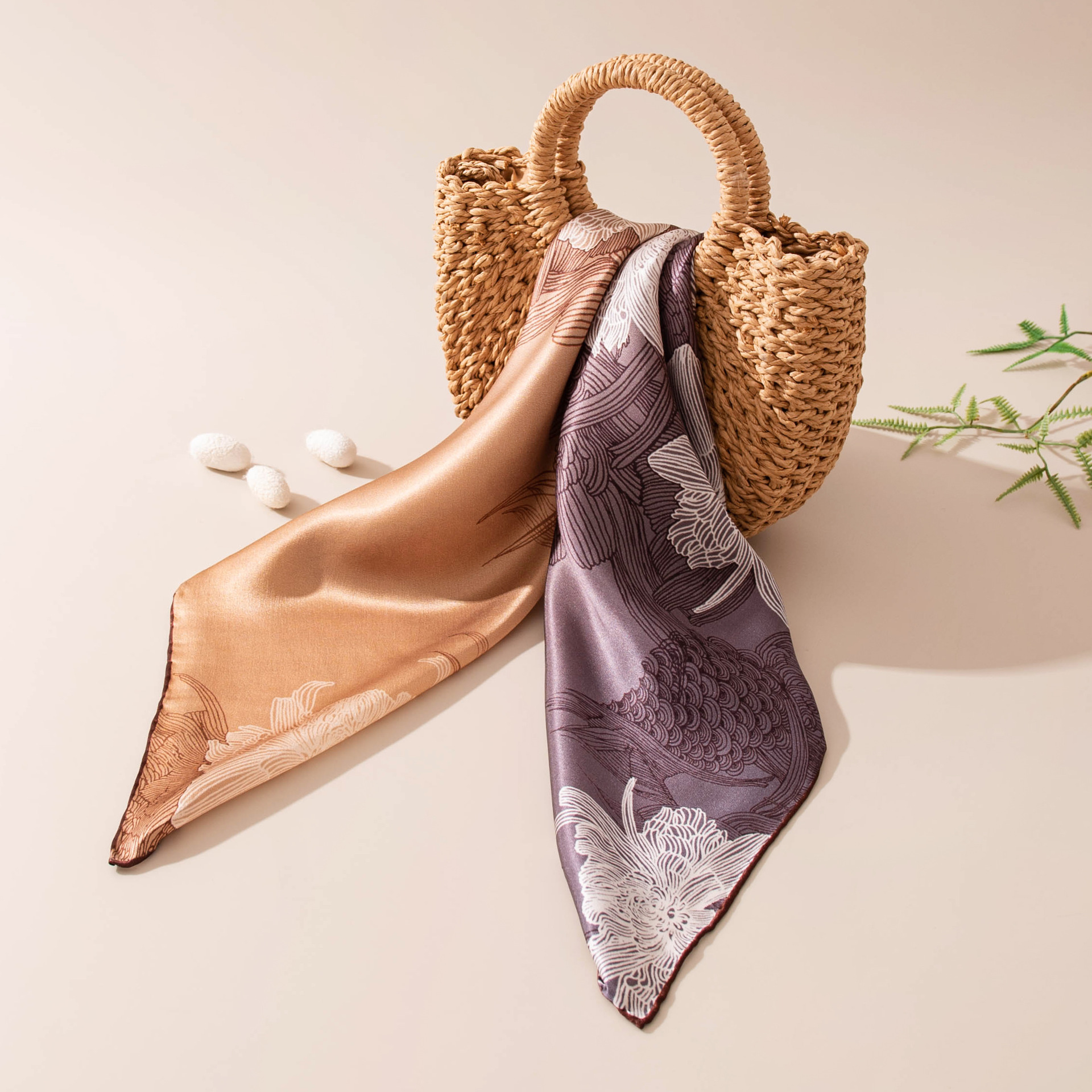 The Vintage Silk Neck Scarf - Image 3
