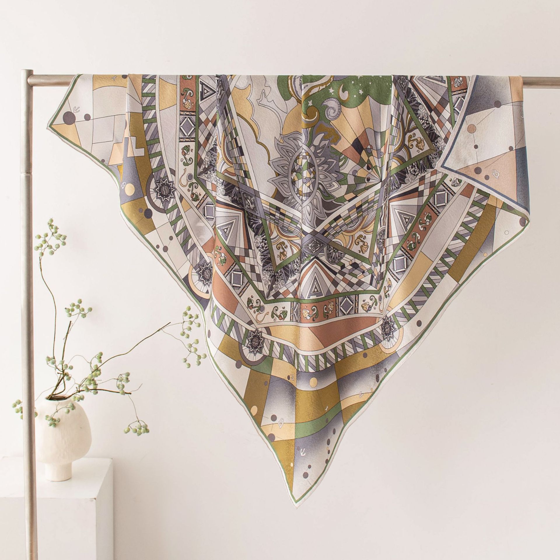 The Thin Mulberry Silk Sun Protection Shawl - Image 2