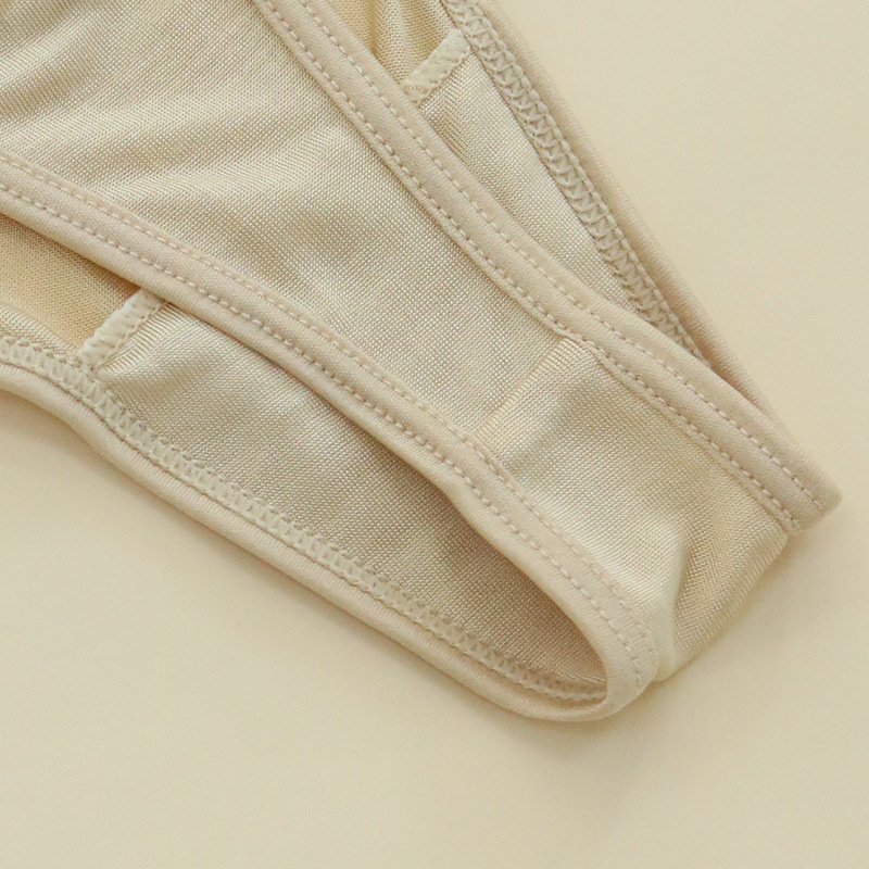 The Seamless Mulberry Silk Lace Thong - Image 3