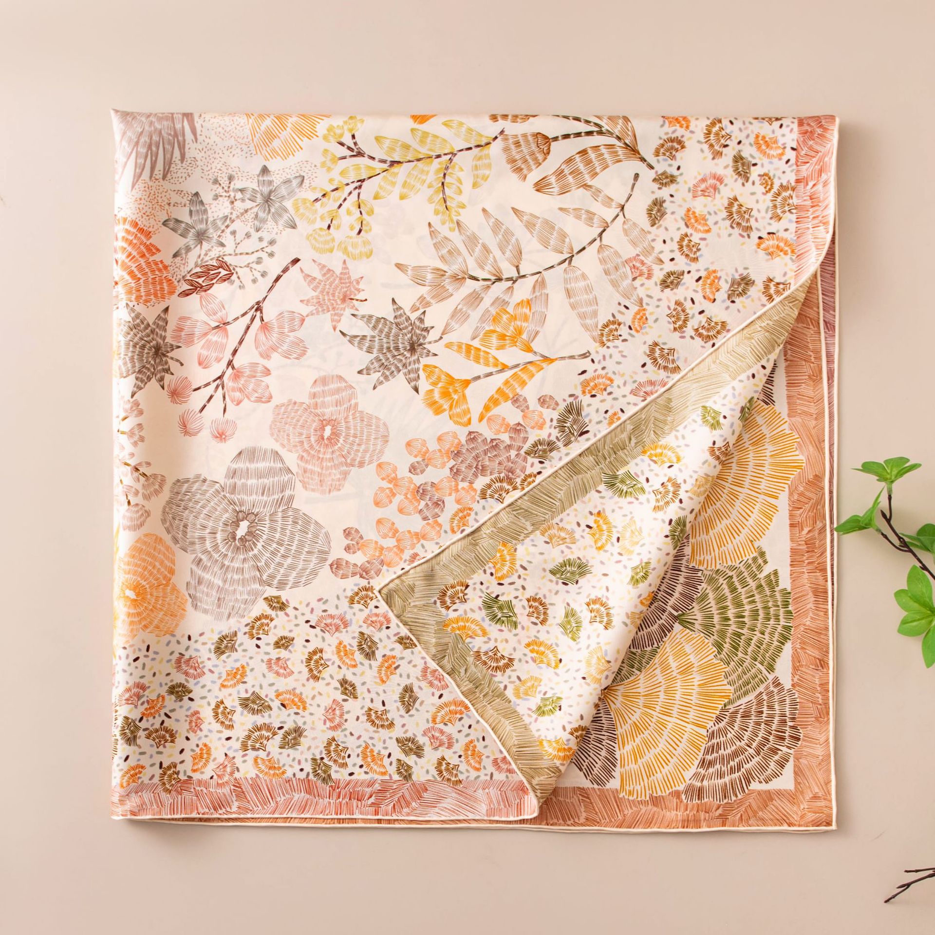 -1 Hand Roll - Botanical Pink