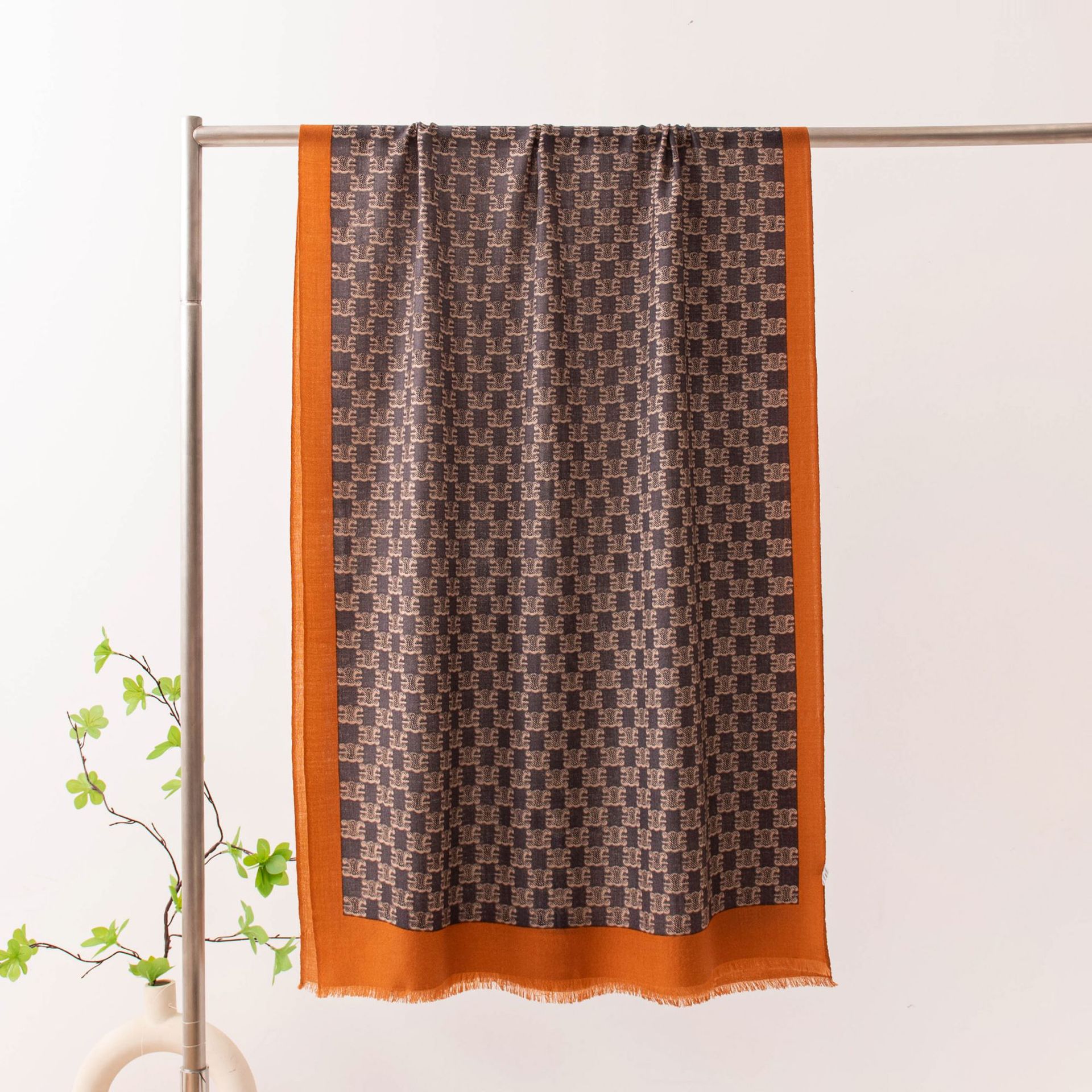 FHY26-7235-1 Orange Coffee
