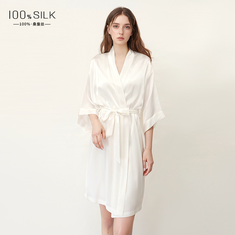 White-Single Robe