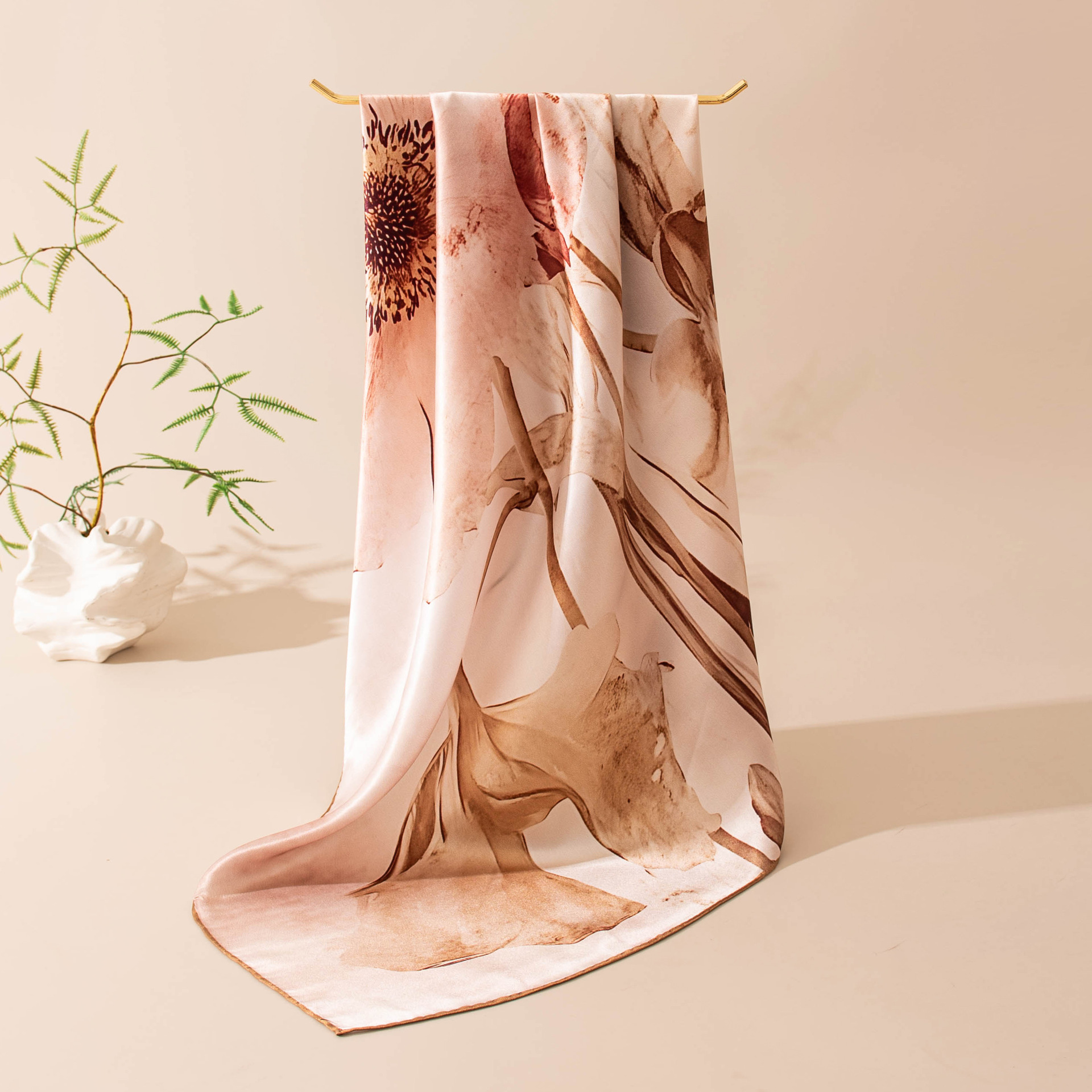 The Hand-Rolled Silk Neck Scarf - Image 2