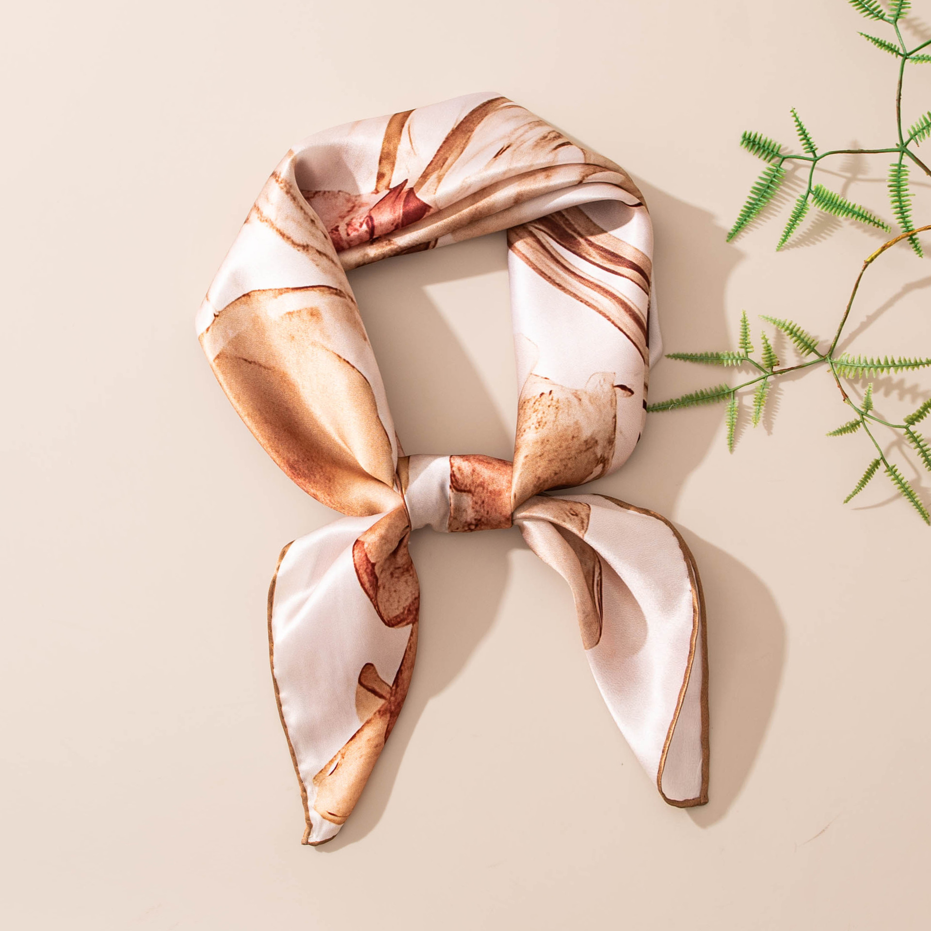 The Hand-Rolled Silk Neck Scarf - Image 4