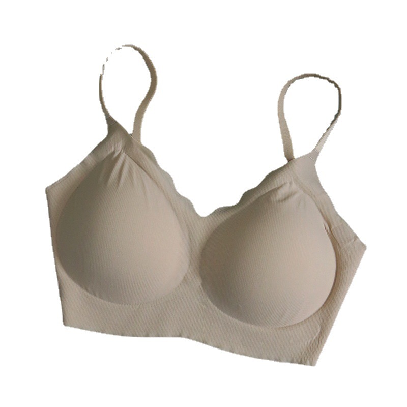 The Seamless Wireless Silk Camisole Bra with Backless Support - Image 5