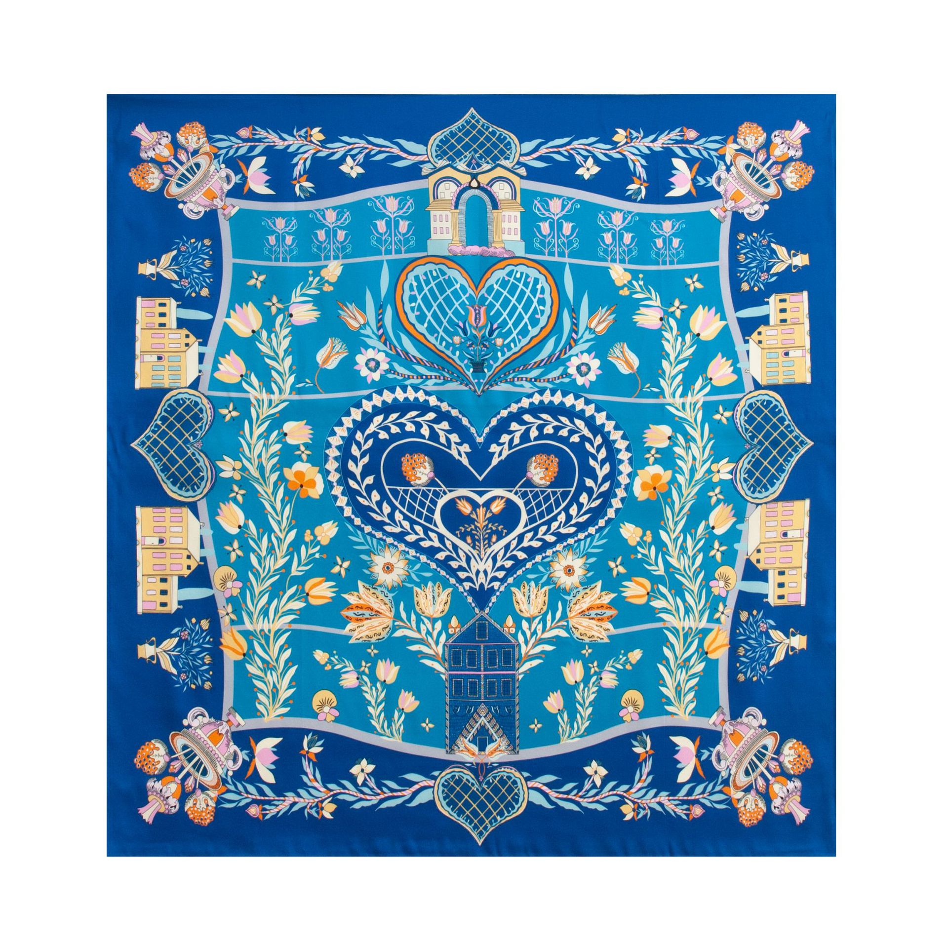 The Mulberry Silk Square Scarf Shawl - Image 5