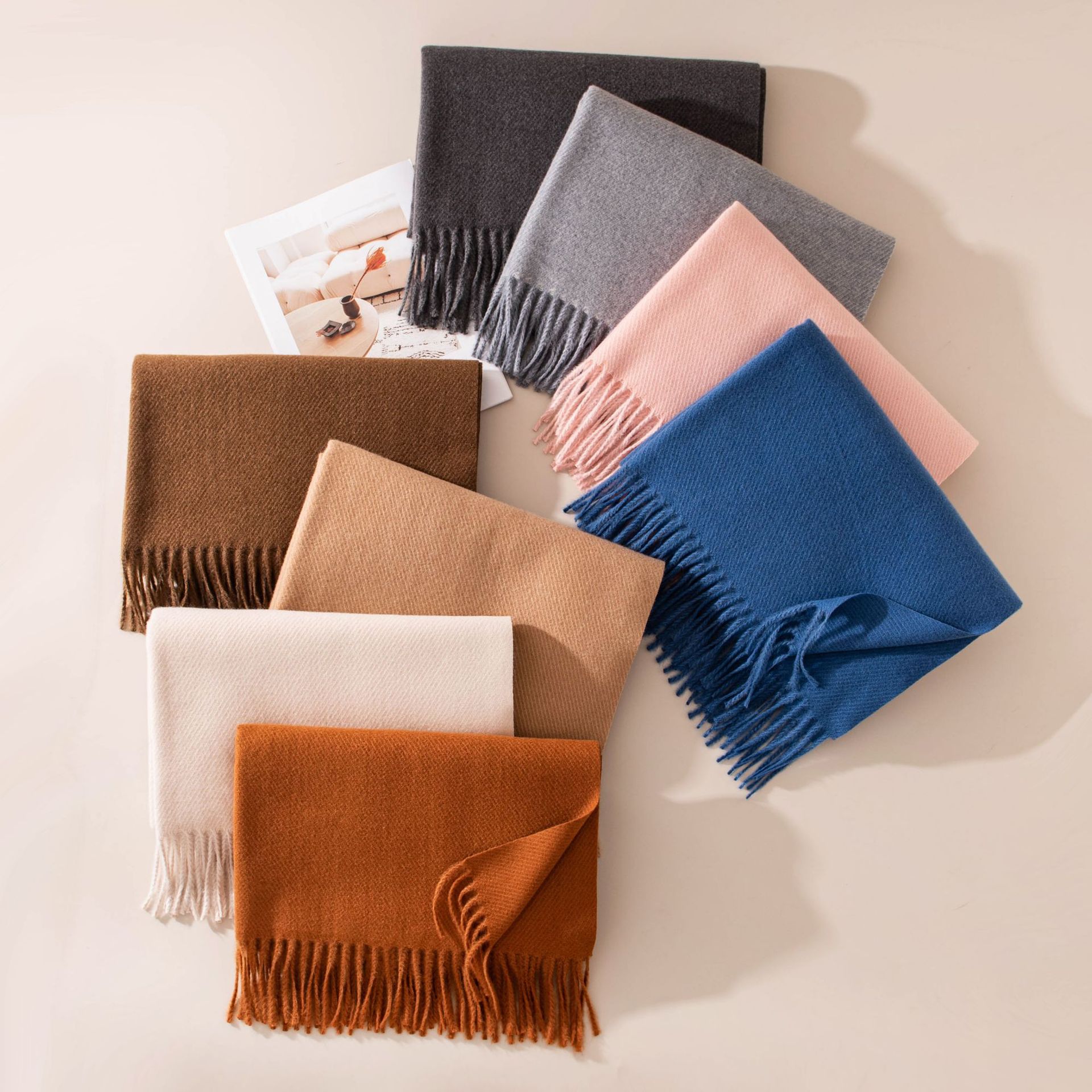 The Long Fringe Shawl Scarf - Image 3