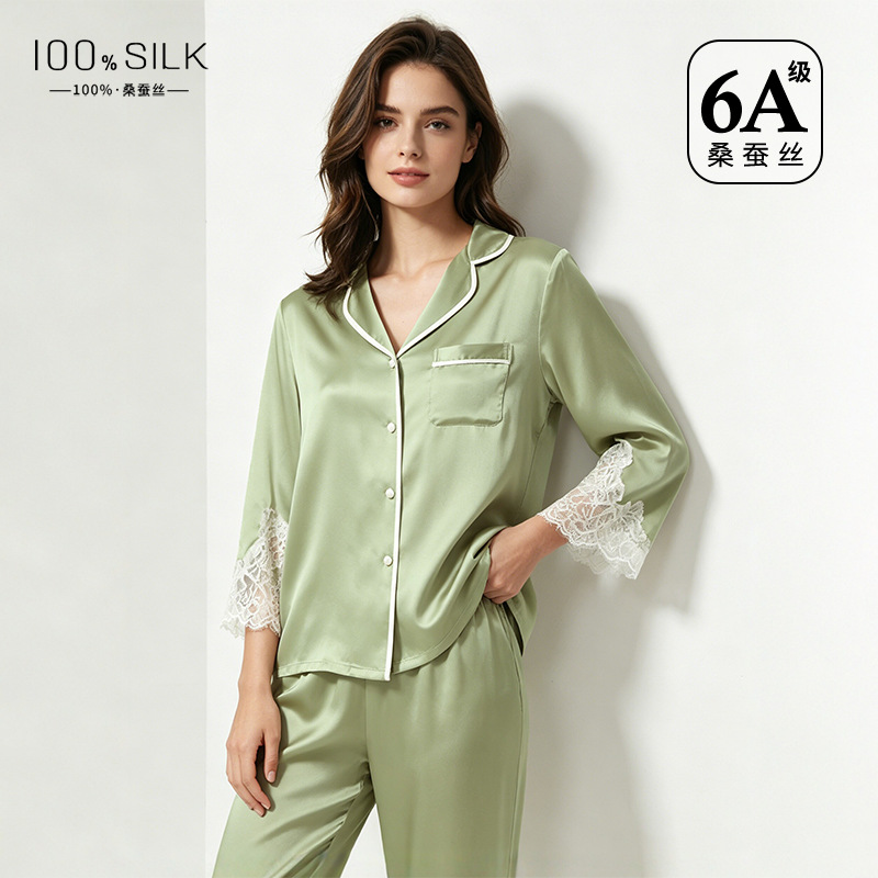 The 19 Momme 100% Mulberry Silk Pajama Set