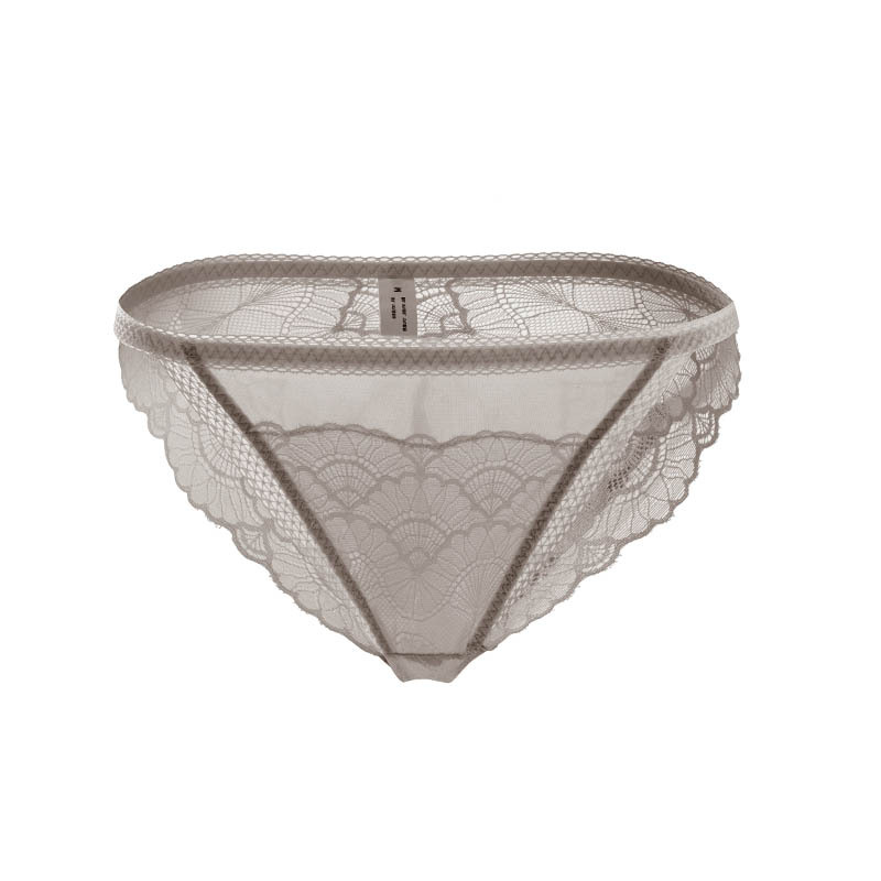 The Mulberry Silk Low Rise Lace Briefs - Image 5