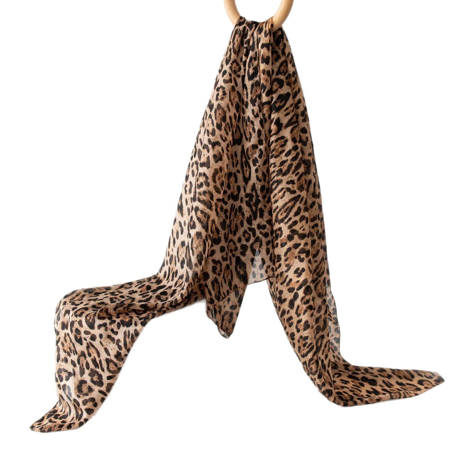 The Vintage Style Mulberry Silk Long Wrap - Image 5