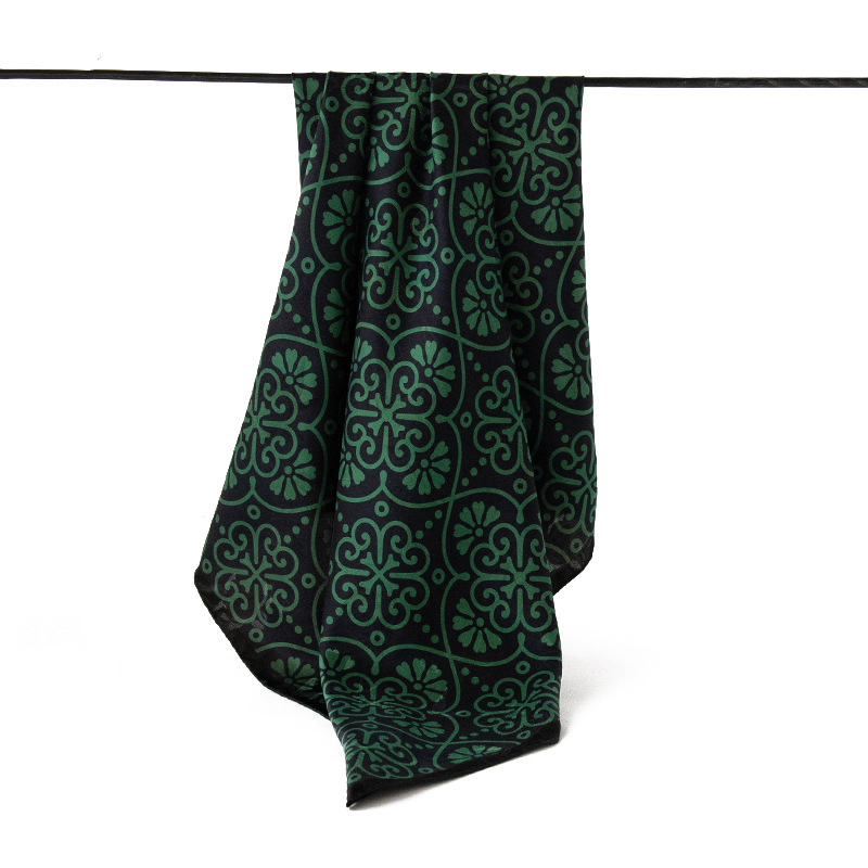 The Mulberry Silk Neck Scarf with Gift Box - Image 5