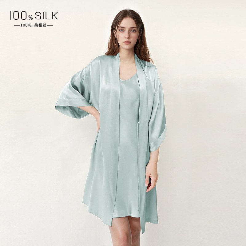 Haze Blue-Single Robe