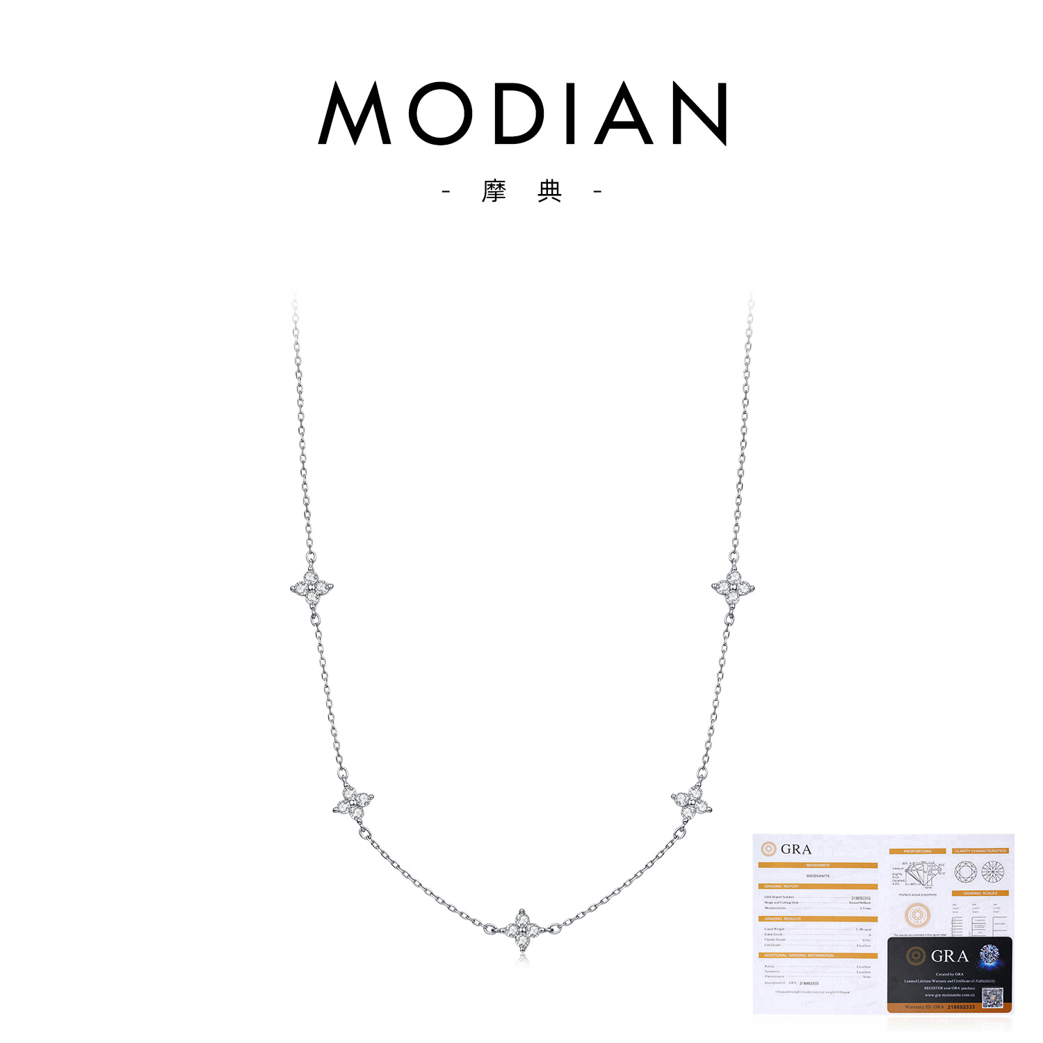 60 points, 20 moissanite stones