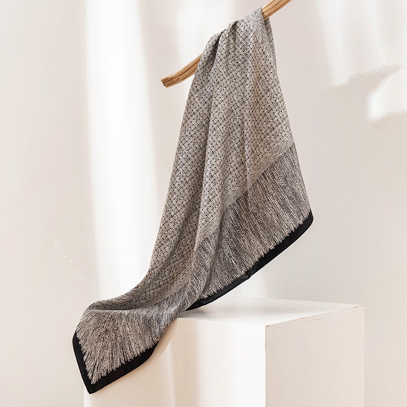 9213-1 Chanel Style Woven Gray