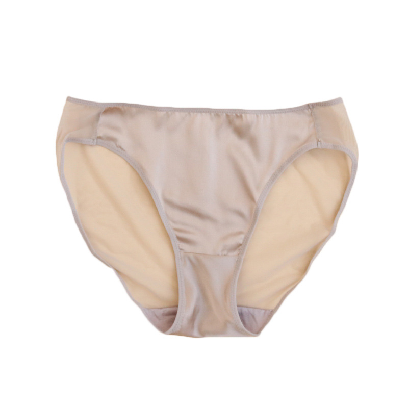 The Mulberry Silk Mid-Rise Lace Triangle Briefs - Image 5
