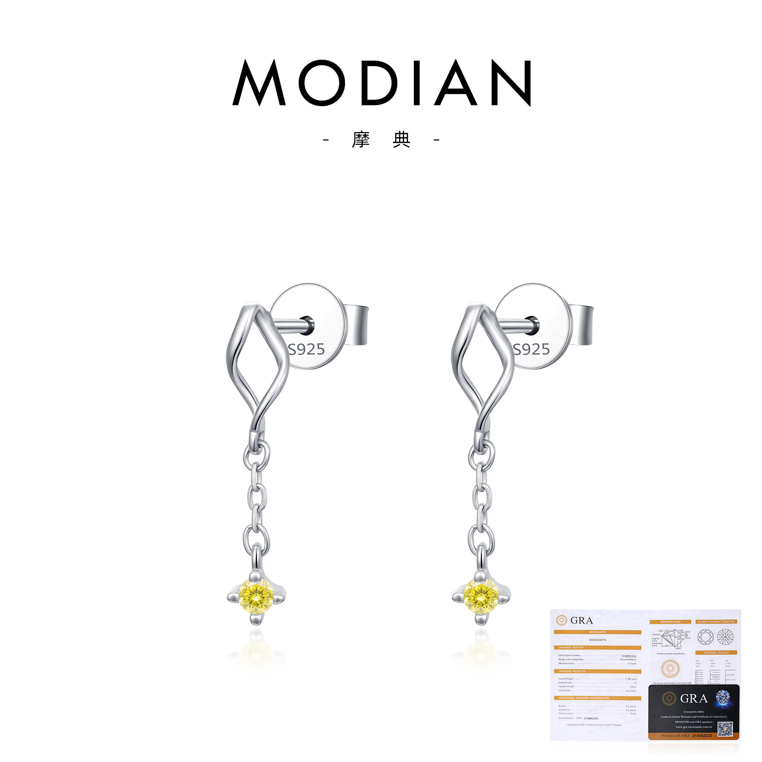 2.0mm Moissanite 3 points * 2