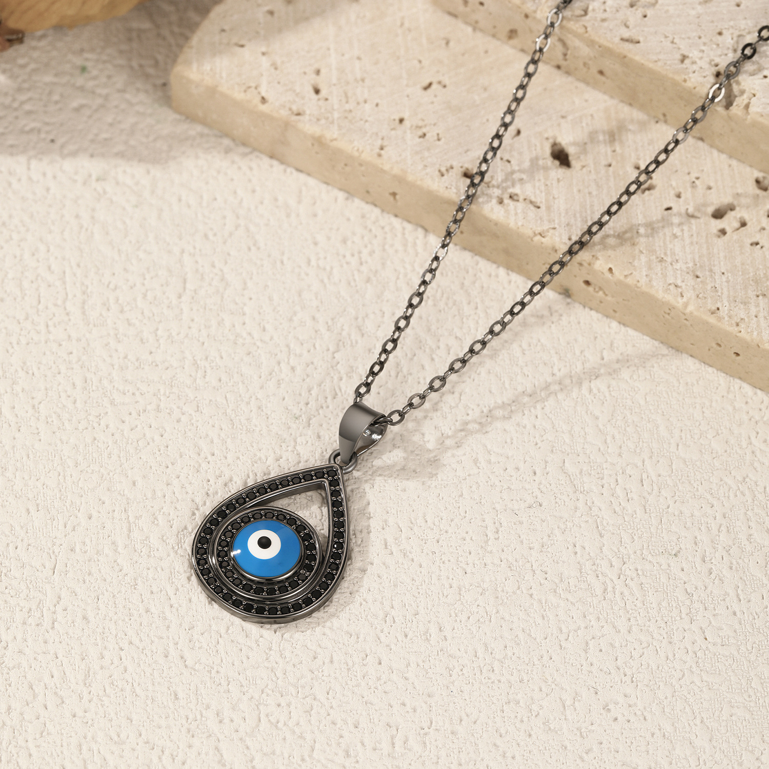 The S925 Sterling Silver Ghost Eye Necklace - Image 4