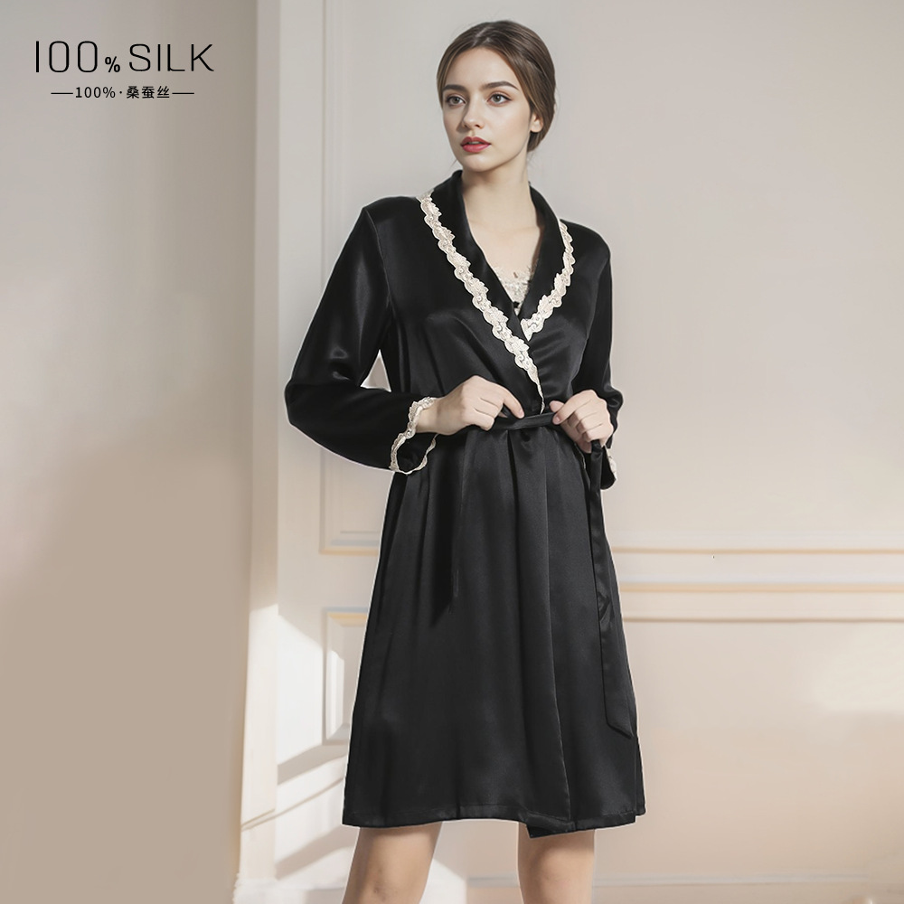 Agate Black - Single Robe