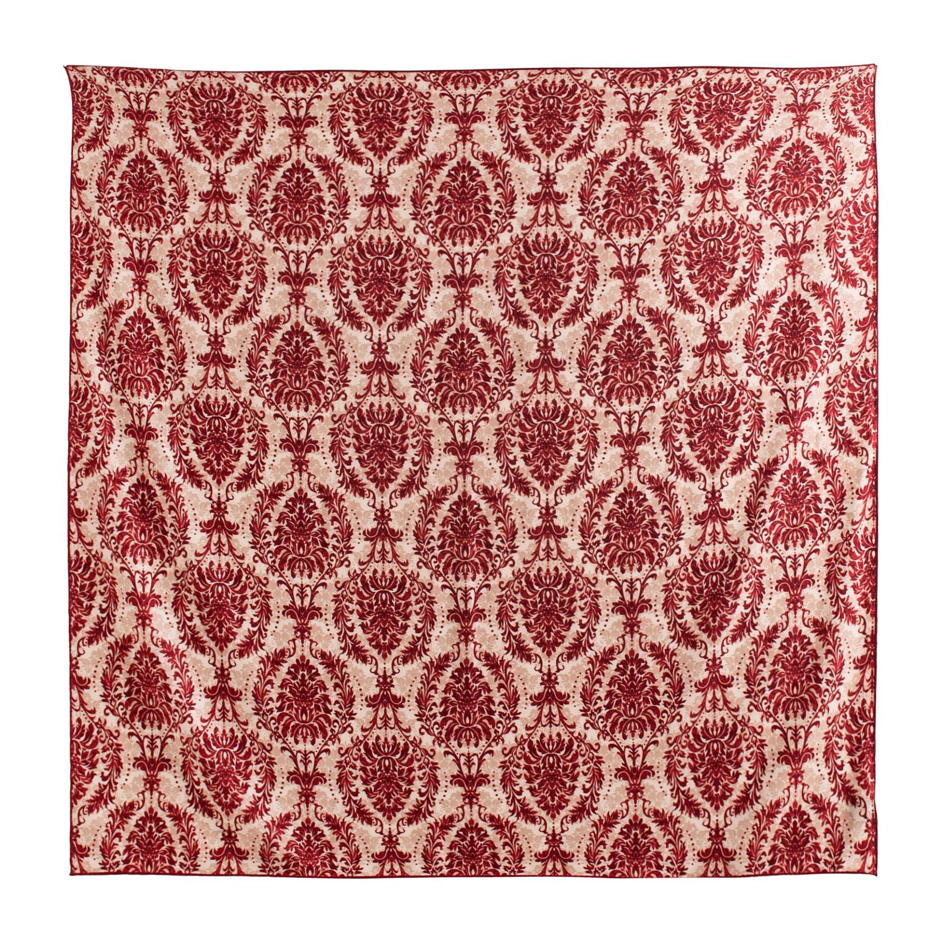 FHZ25-90038-1 Hand Rolled - Double-sided Towel Red Totem