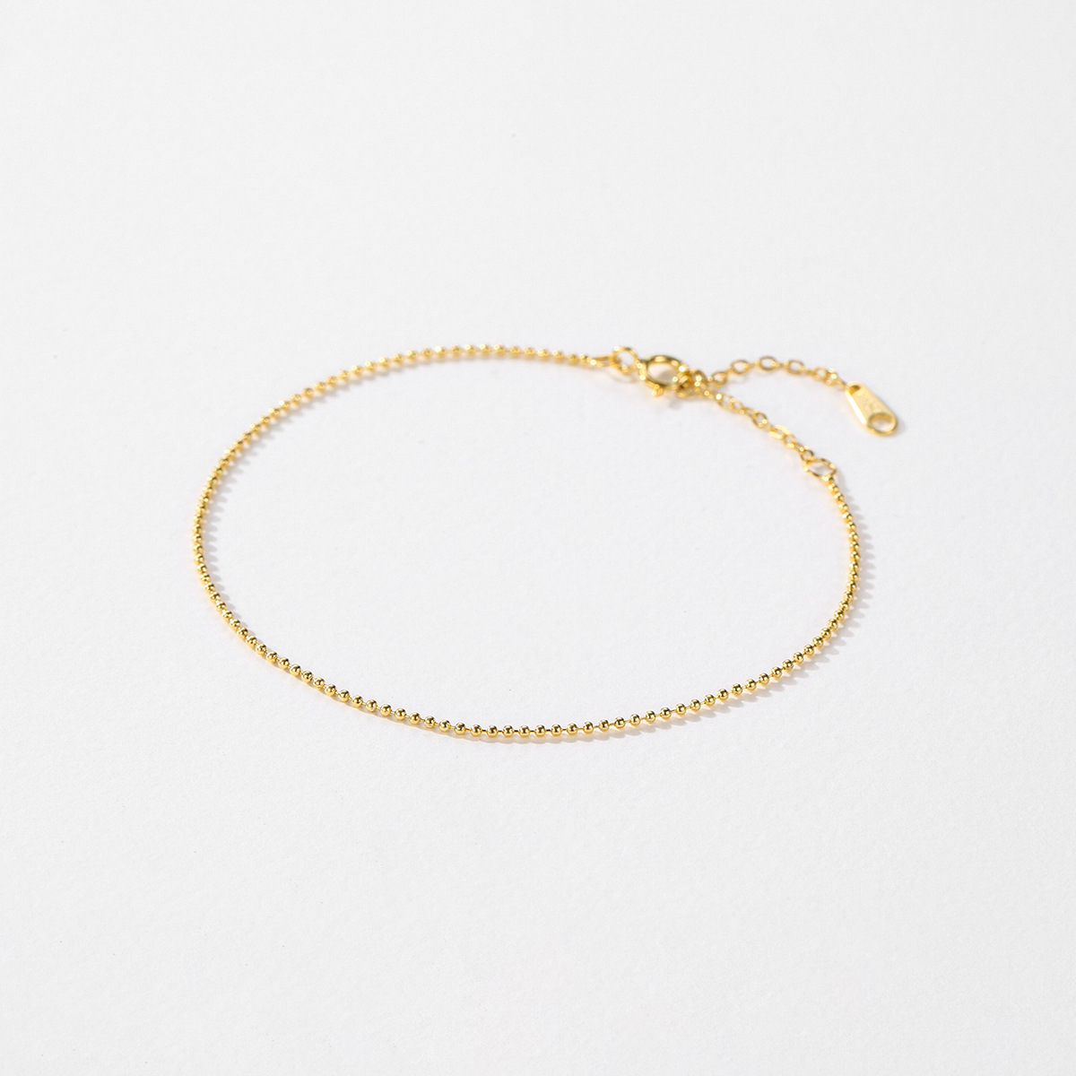 The S925 Sterling Silver Beaded Bracelet - Image 4