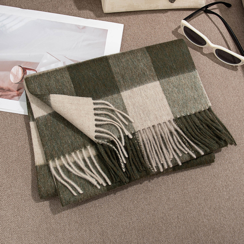 FHY24-7056-4 Dark Green Plaid
