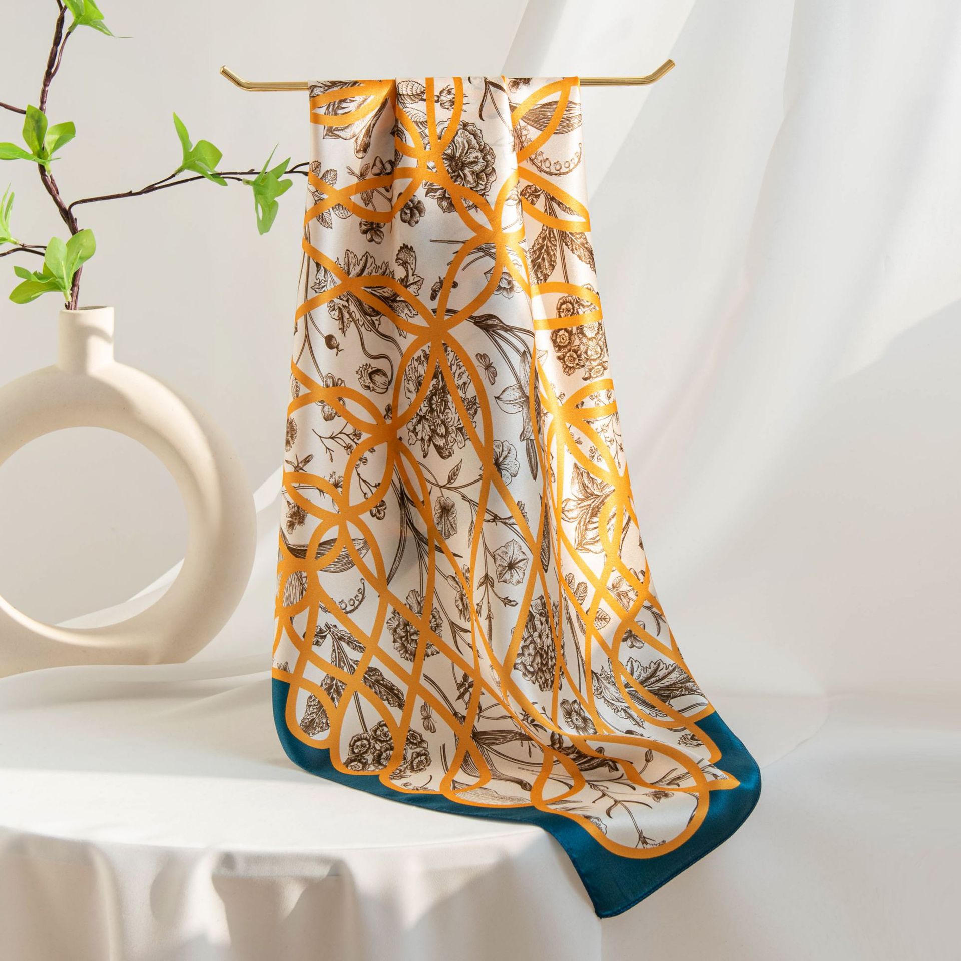 The Mulberry Silk Square Scarf - Image 4